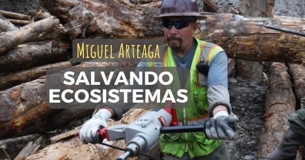 De apagar llamas a plantar árboles, la vida de Miguel Arteaga