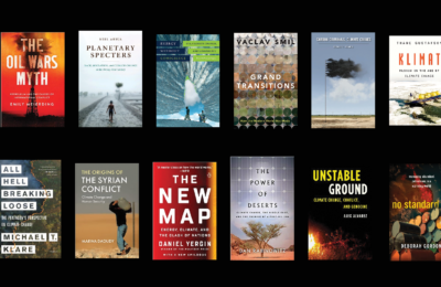 Libros sobre el cambio climático y el conflicto del petróleo
