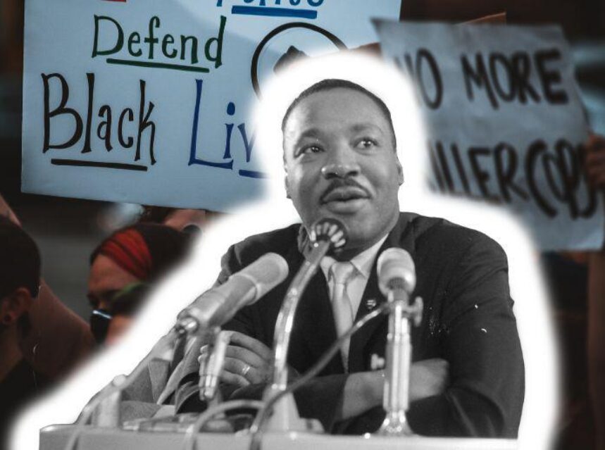 Martin Luther King es el símbolo de la unidad racial