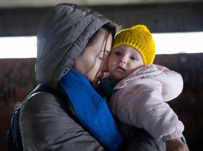 Las crisis nos hacen más solidarios. Madre en Ucrania.