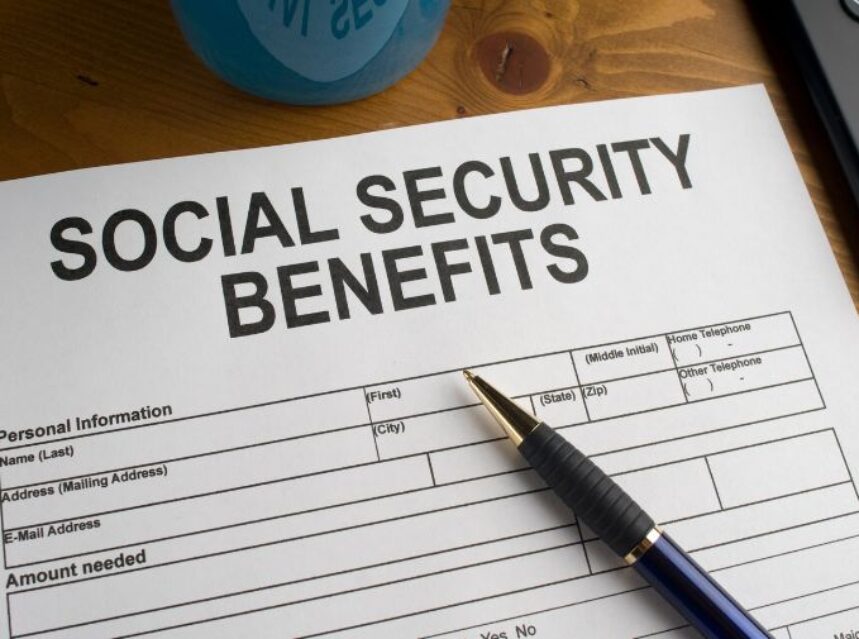 Formulario de Social Security Benefits.