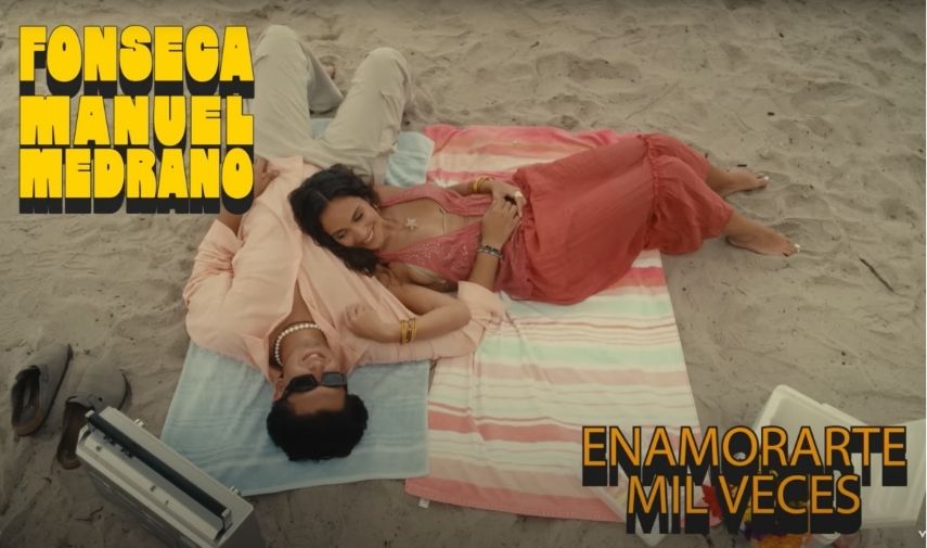 Fonseca y Manuel Medrano presentan un merengue colombiano titulado Enamorarte mil veces