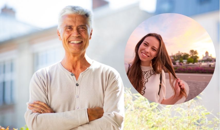 Parejas con gran diferencia de edad que demuestran que el amor no tiene límites.